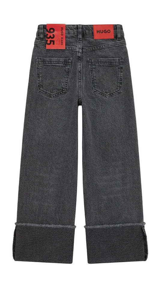 jeans nero bambina HUGO BOSS